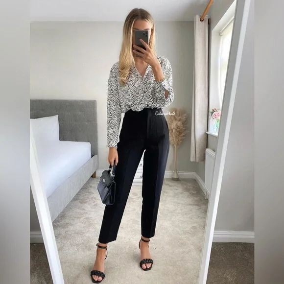 Zara high waisted pants - Picture 2 of 5